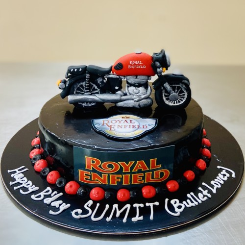 Royal Enfield Cake for Husband cakegift.in